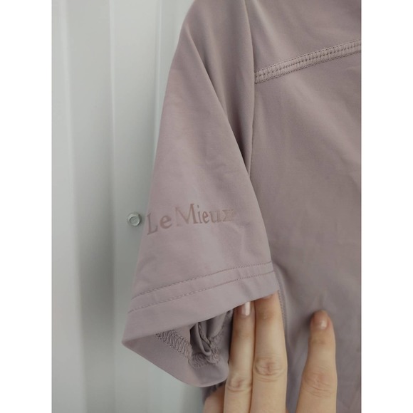 LeMieux Base Layer Shirt 1/4 Zip Musk Polo Equestrian SMALL - Picture 6 of 7
